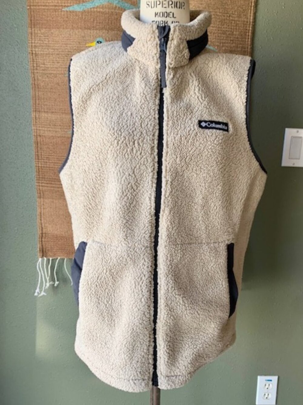 Columbia Men's Shearling Fleece Vest